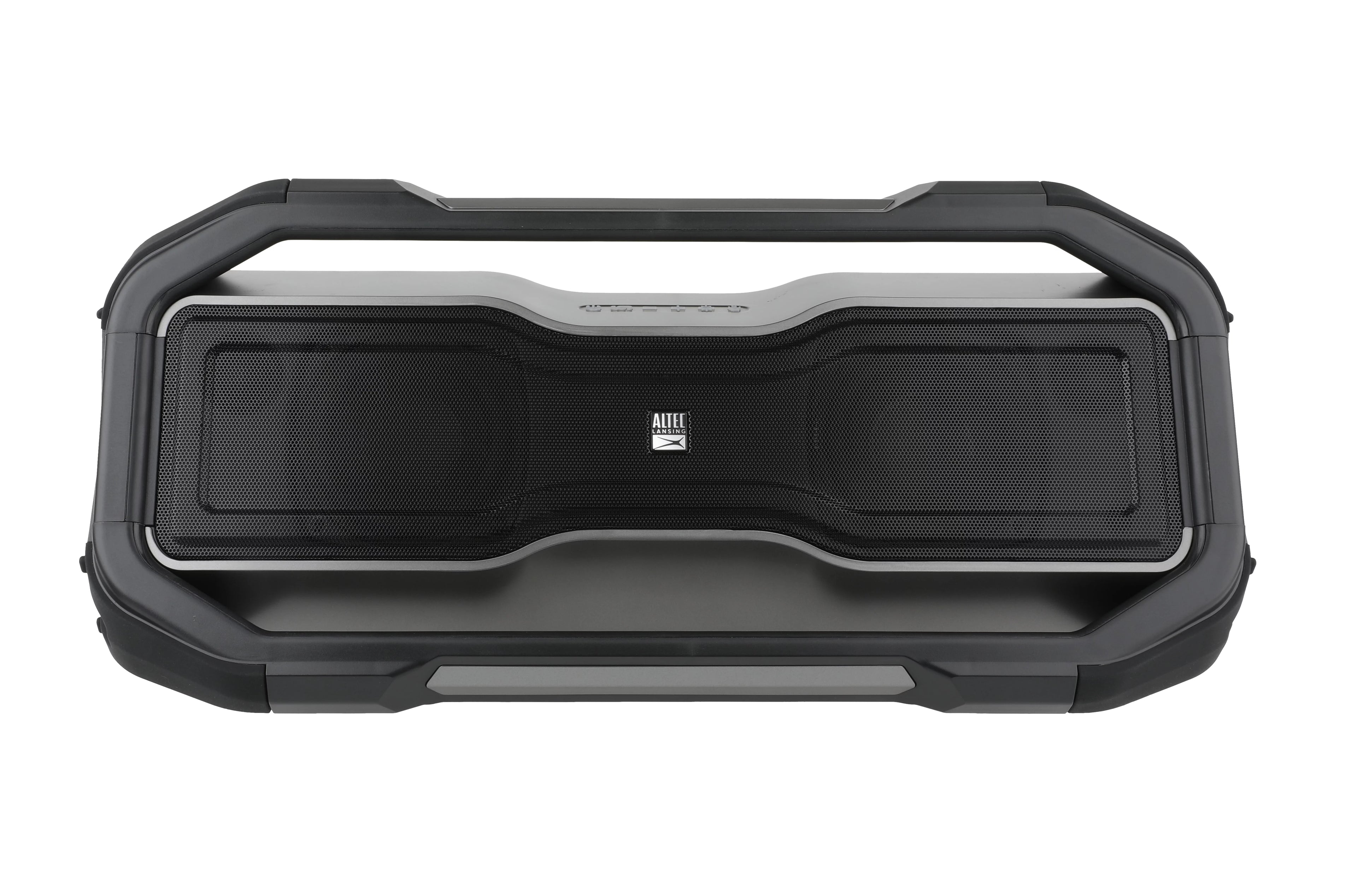 Altec Lansing IMW999 RockBox XL 20 Hours Playtime IP67 Waterproof USB Charger LED Portable Wireless Bluetooth Speaker Metallic Gray
