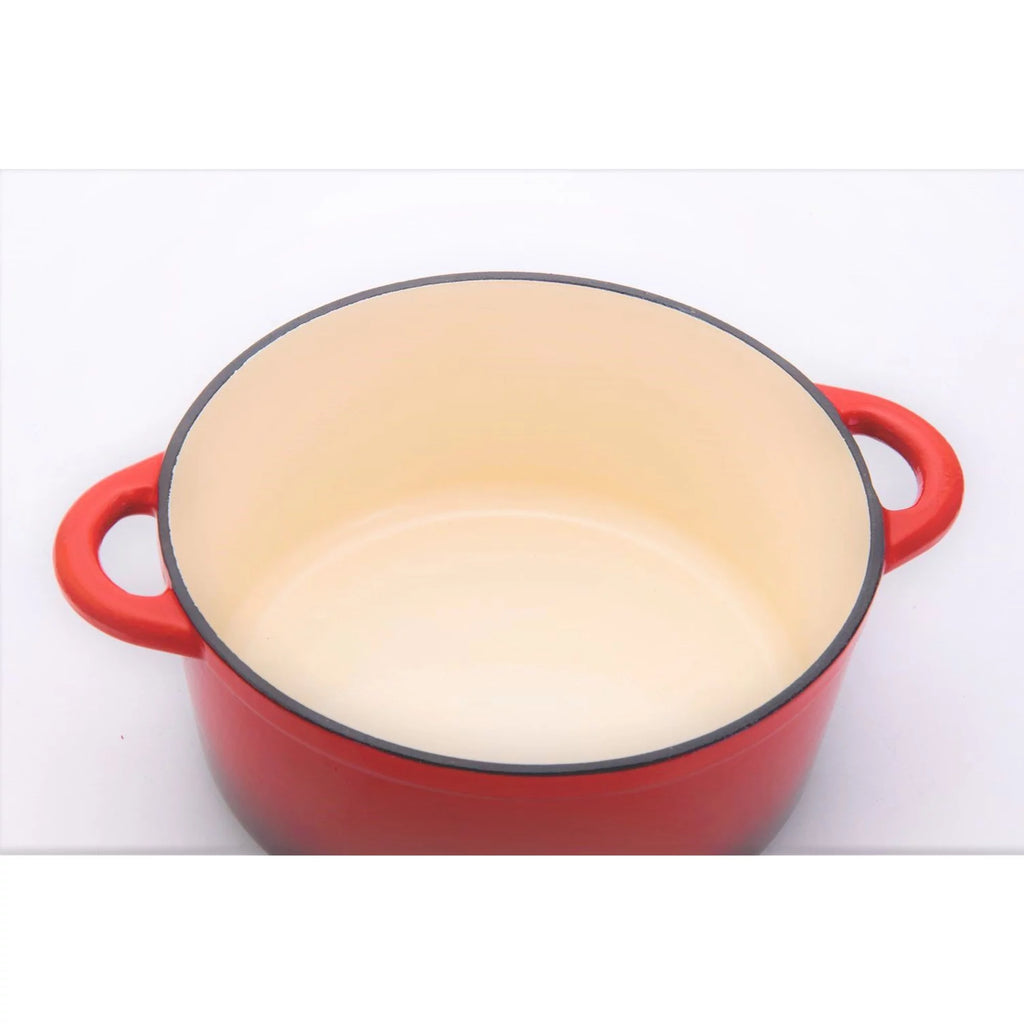 Enameled Cast Iron Covered Dutch Oven Pot, 5.5 Quart X95929