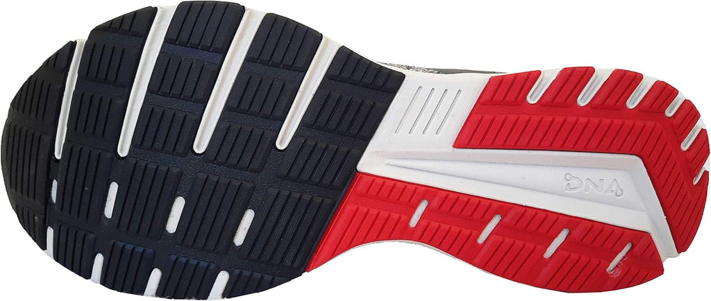 Men's Running Shoes, Grey/Black/Red X894338