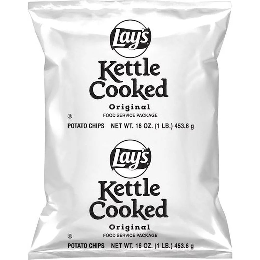 Kettle Potato Chips, 1 Pound, 8 per Case C7012