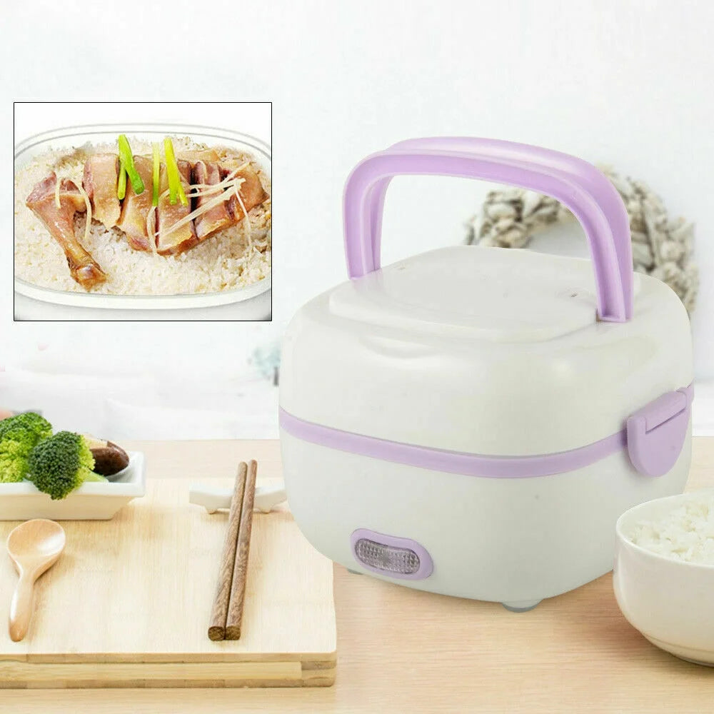 Portable Electric Steamer Lunch Box Mini Rice Cooker E43290