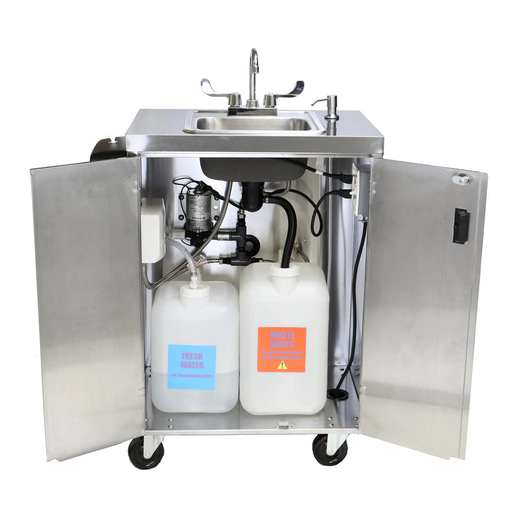 Portable Electric Sink with Hot Water Heater and Pump K75887