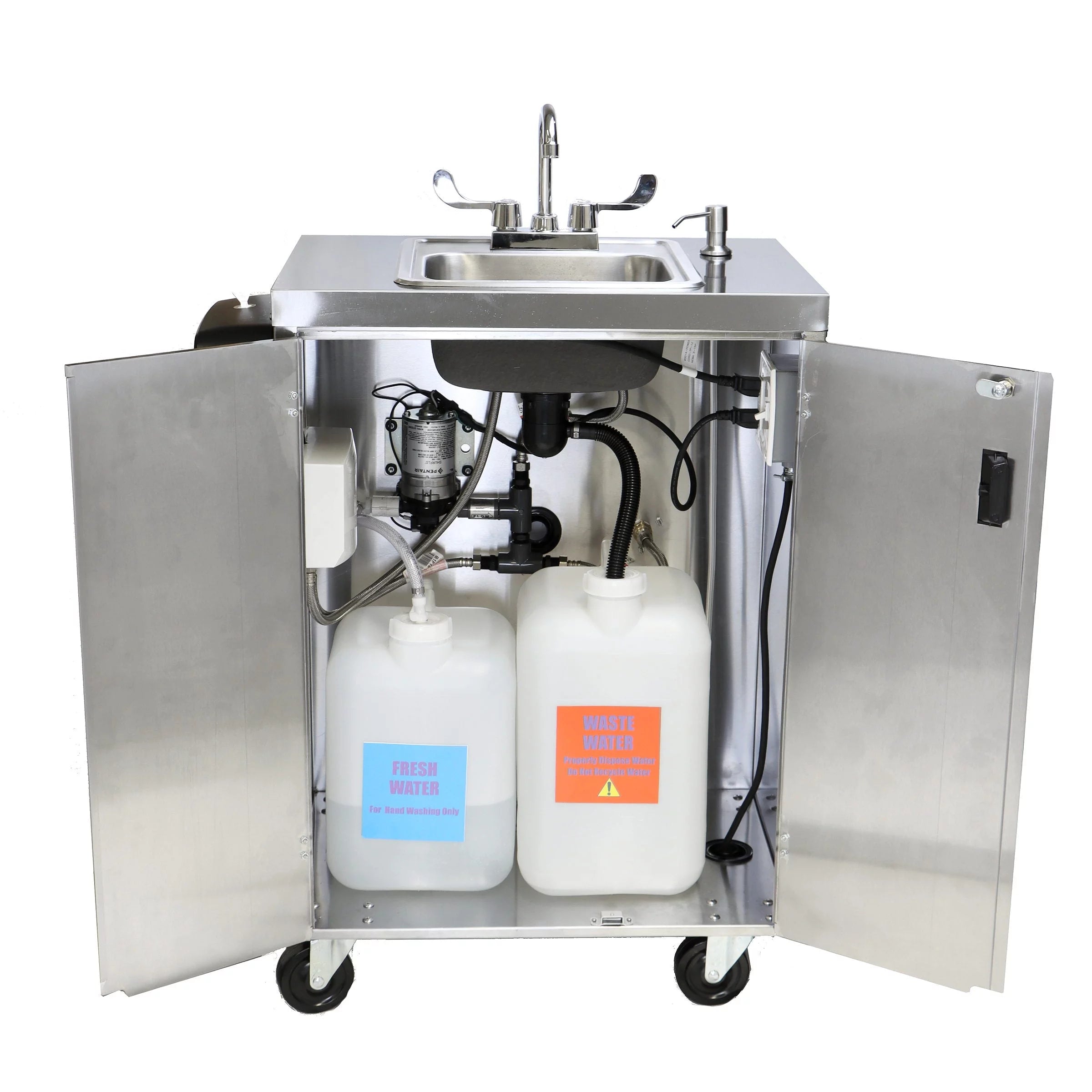 Portable Electric Sink with Hot Water Heater and Pump K75887
