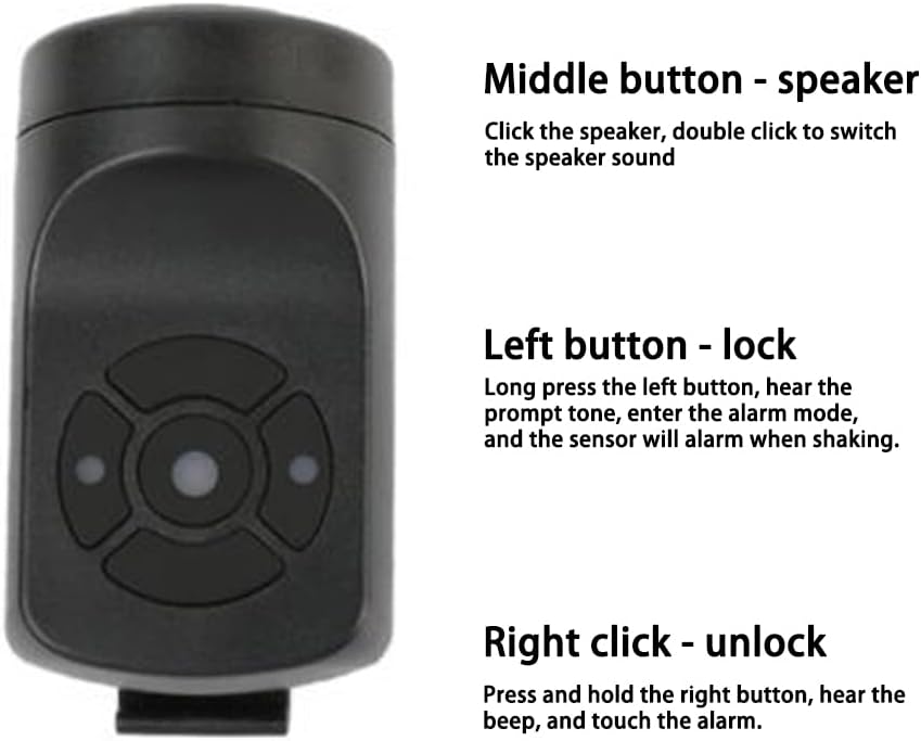 Electric Bike Horn, 120Db with 4 Sound Modes, USB Rechargeable for Mountain and Road Bikes T6830