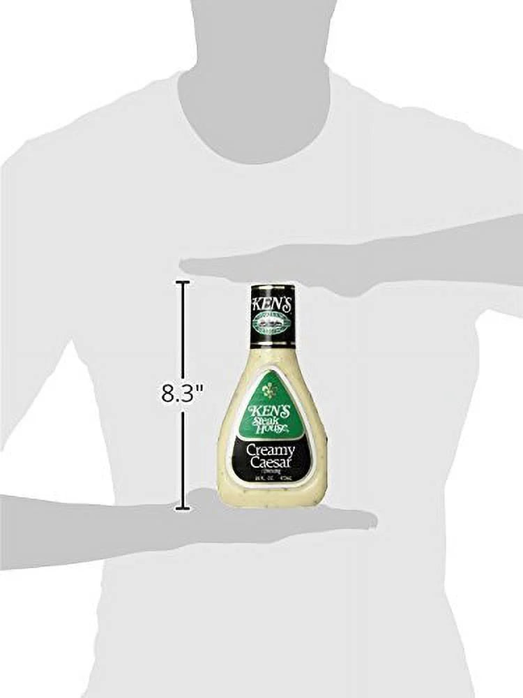 Creamy Caesar Dressing, 16 Fl Oz, 4 Bottles E60748
