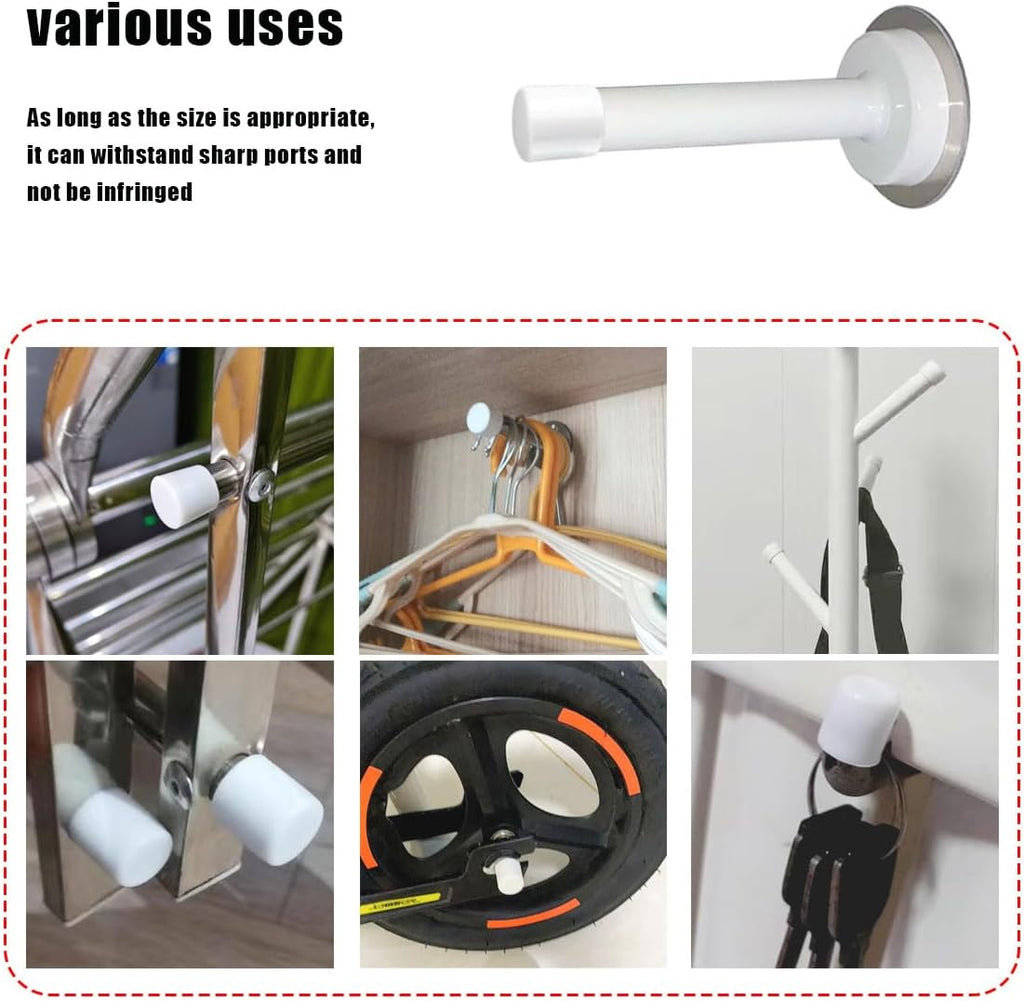 Door Stop Caps Rubber Tips for Wall Protection F401796