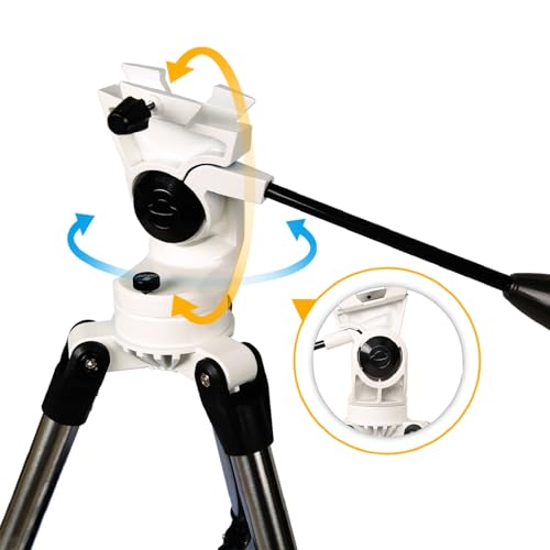 70mm Aperture 400mm AZ Mount Refracting Telescope for Kids Beginners with Carry Bag Y259