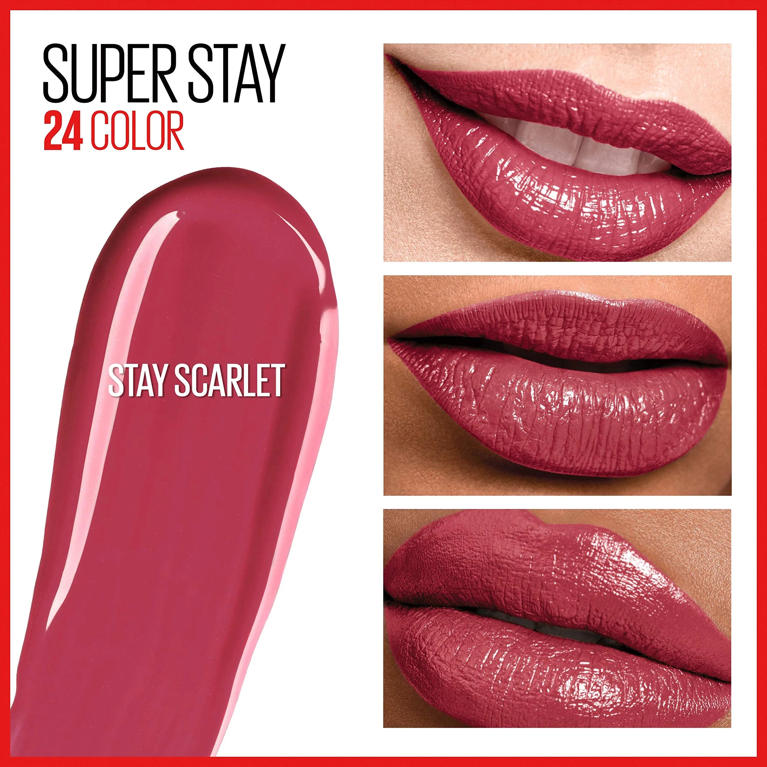 Stay Scarlet 24-Hour Liquid Lipstick S1292