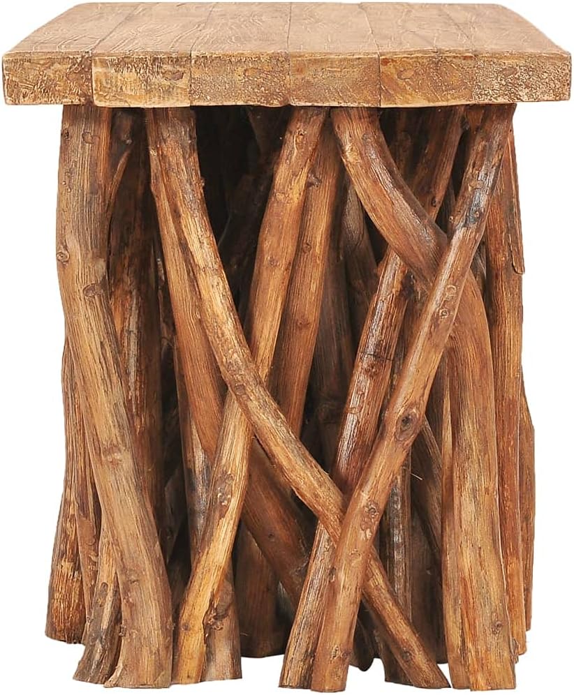 Solid Reclaimed Wood Coffee Table with Rustic Design R3988
