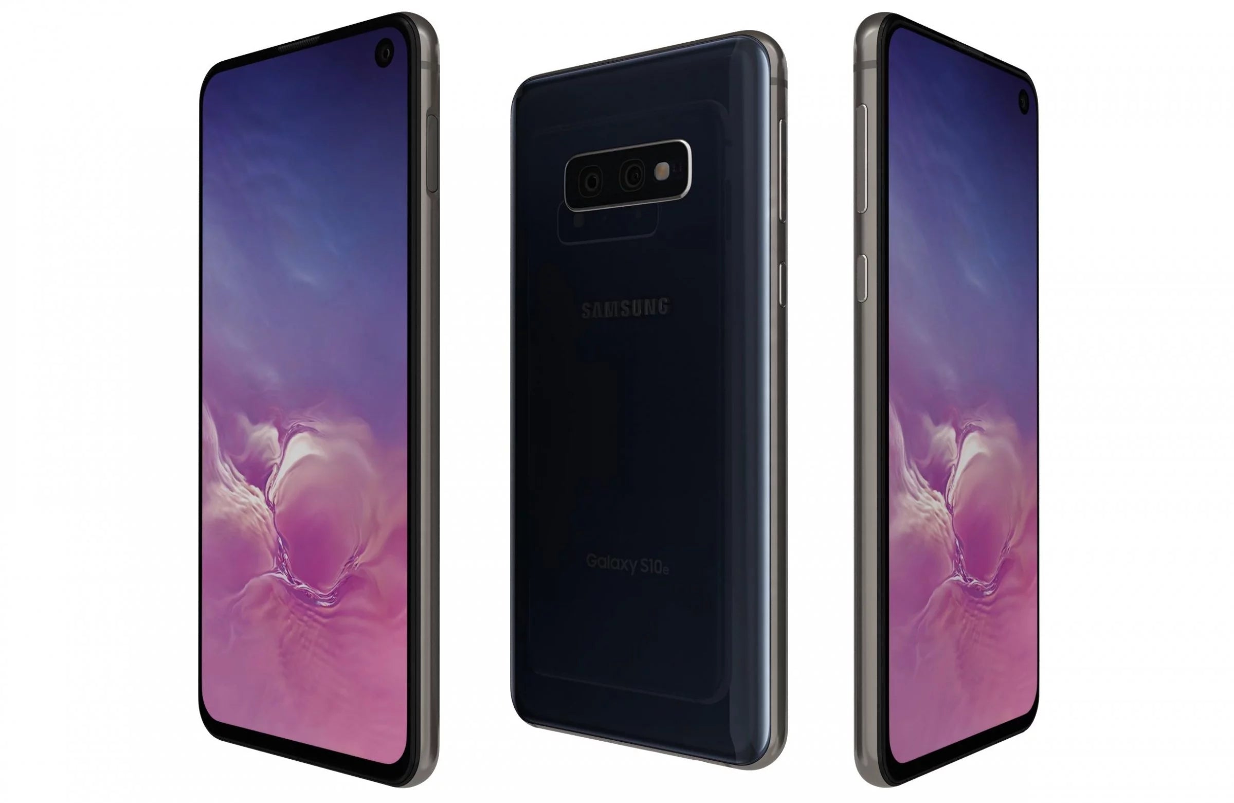 Galaxy S10e 128GB Unlocked Prism Black Refurbished O1842