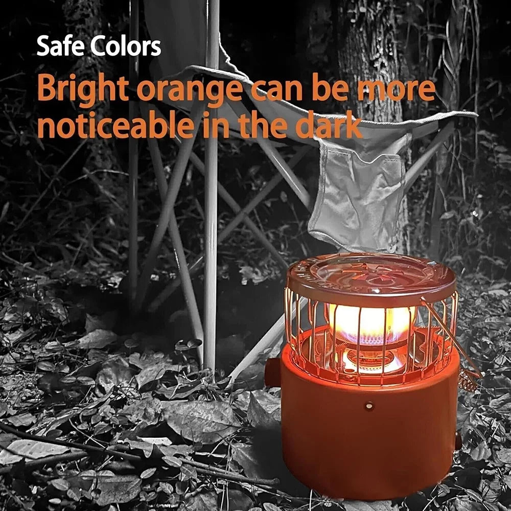 Portable Propane Heater & Stove with Fireproof Gloves, Outdoor Camping Q4243