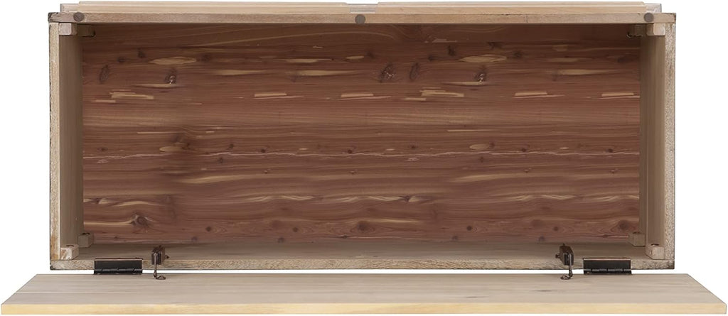 Natural Cedar Chest Bench E3177