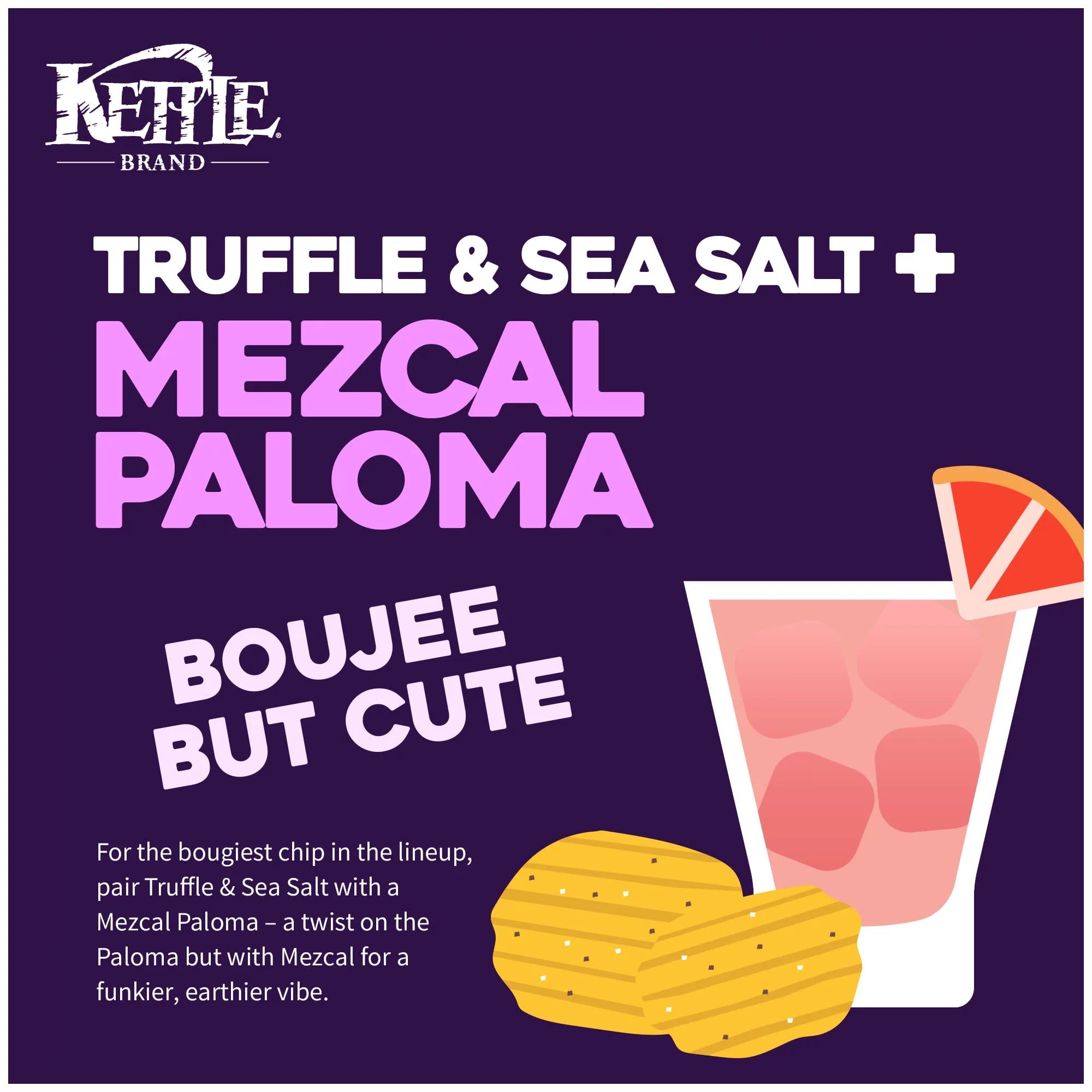 Truffle Oil and Sea Salt Krinkle Cut Potato Chips, 8.5 oz J364766