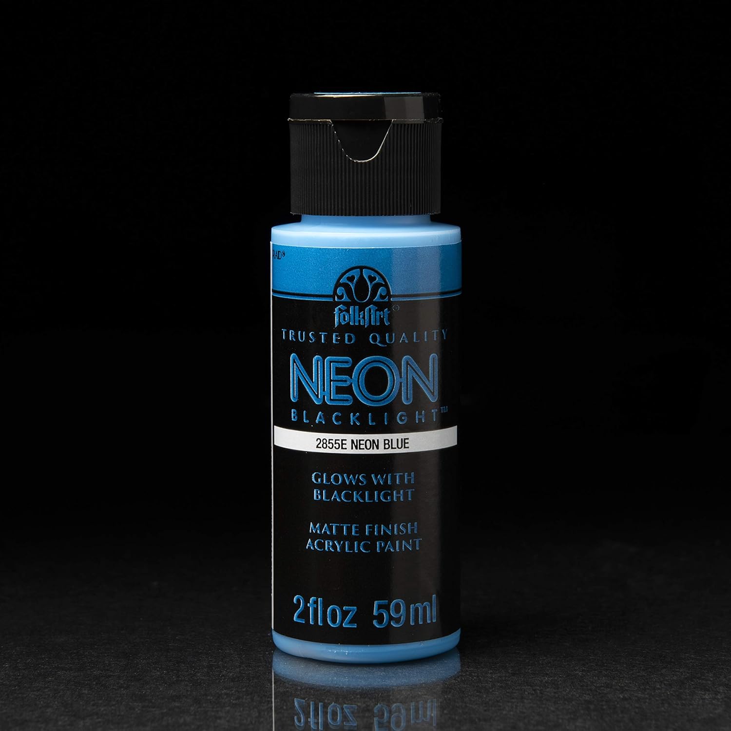 Neon Glow Acrylic Paint Set, 2 oz C763086