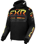 FXR Torque X Team Snowmobile Helmet Electric Shield Sun Shade QRS Black/White - FMVSS 218