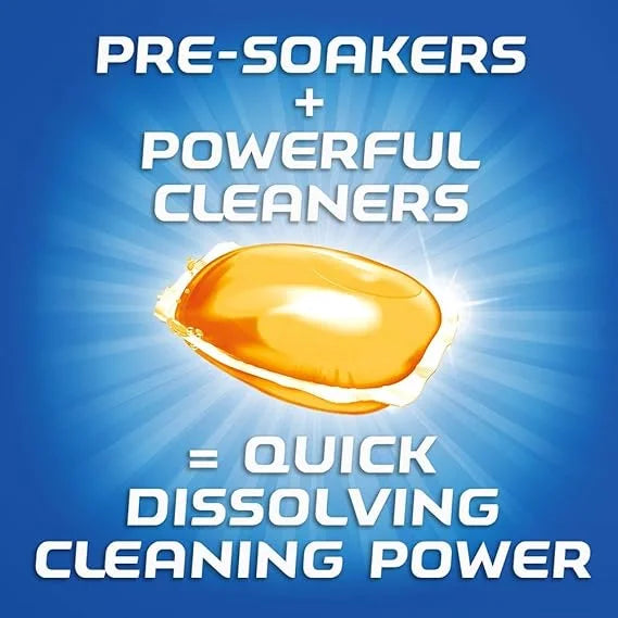 Dishwasher Detergent Tablets, Orange Scent, 84 Count D8376