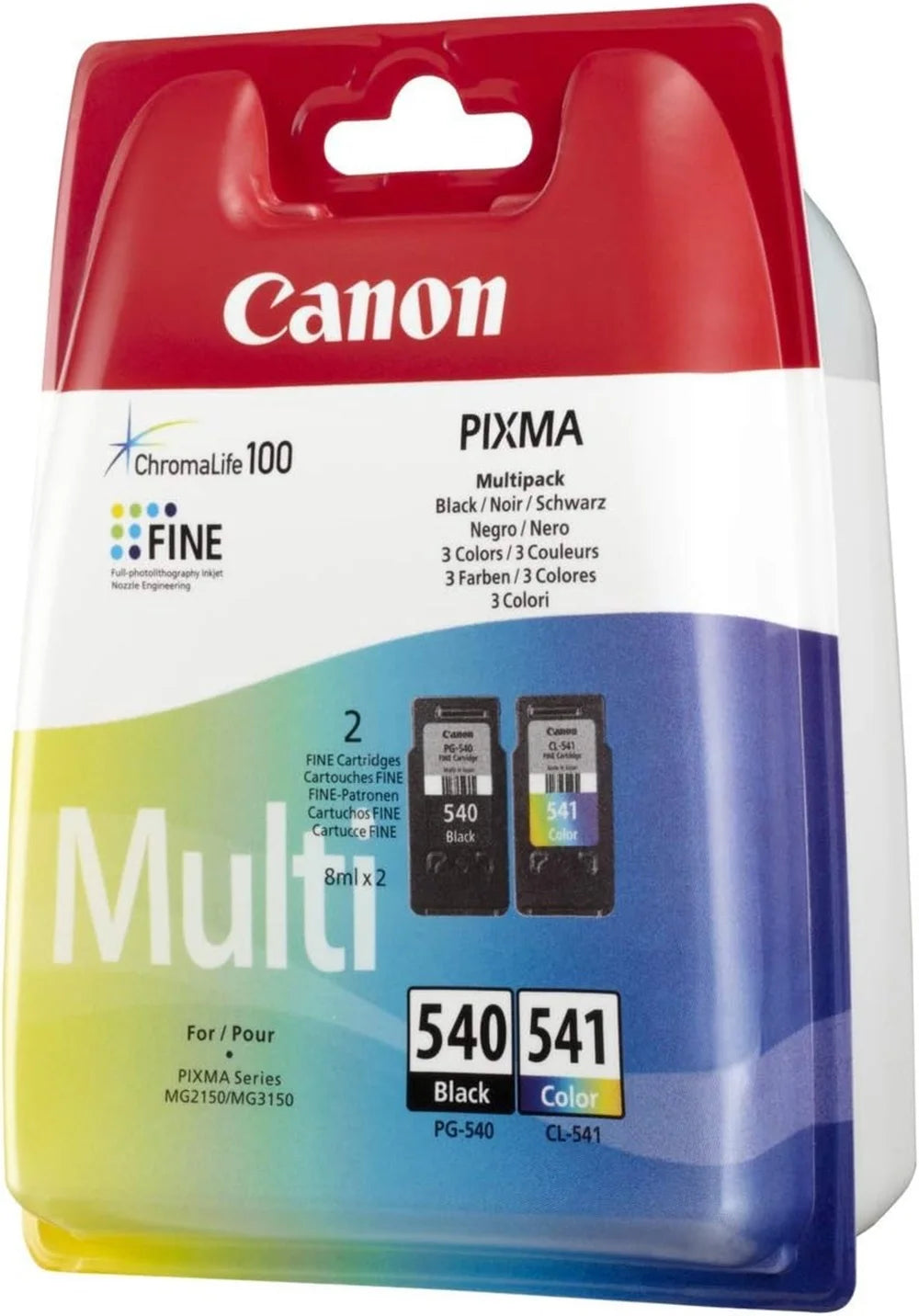 Black and Colour Ink Cartridge Multipack N846
