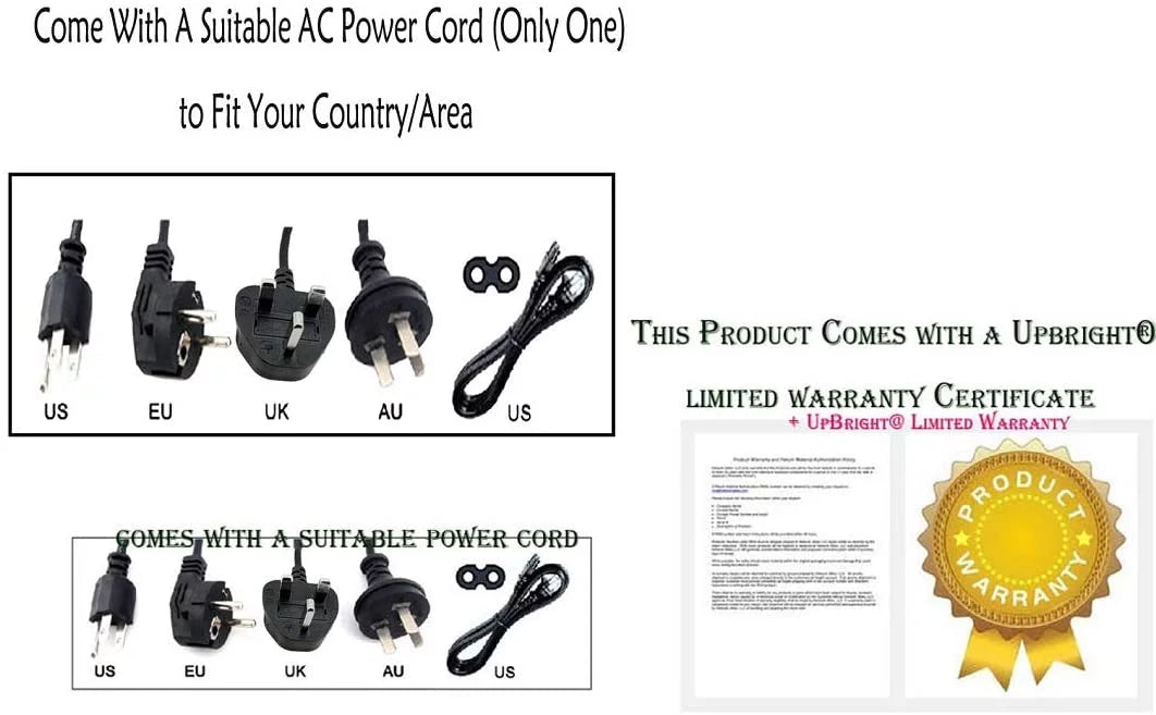 AC/DC Adapter for LED Monitor Power Supply V194