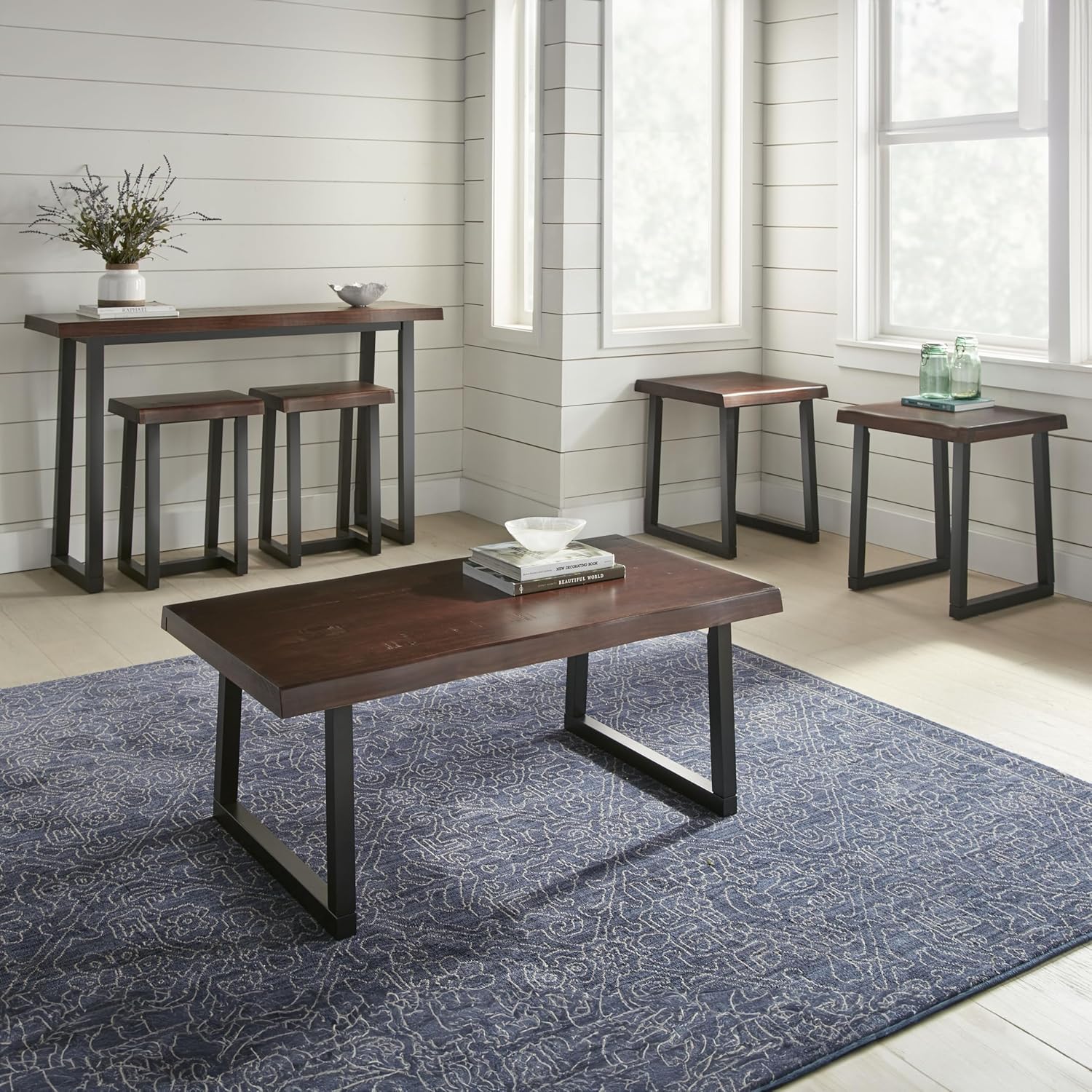 Live Edge Bar Table - Brown E5141