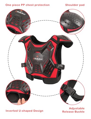 Motocross Chest Protector with Knee and Elbow Pads for Kids F421128