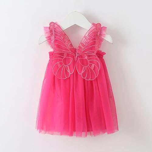 Toddler Girls Sleeveless Tutu Dress for Birthday Party N551