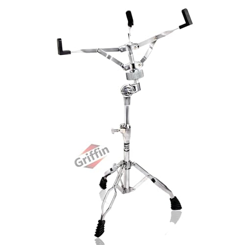 6 Piece Drum Hardware Pack with Snare, Hi-Hat, Cymbal Boom, Kick Pedal & Throne H77439