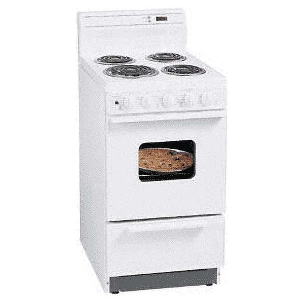 20" Freestanding Coil Electric Range White Z4508