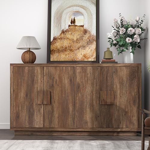 Sideboard Buffet Cabinet with Storage, 32" for Dining Room and Kitchen B9449