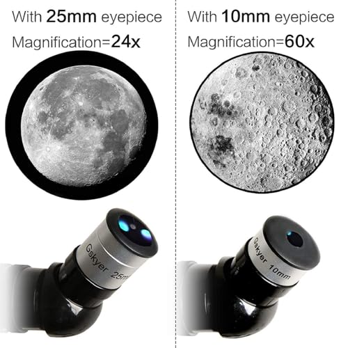 70mm Aperture 400mm AZ Mount Refracting Telescope for Kids Beginners with Carry Bag Y259