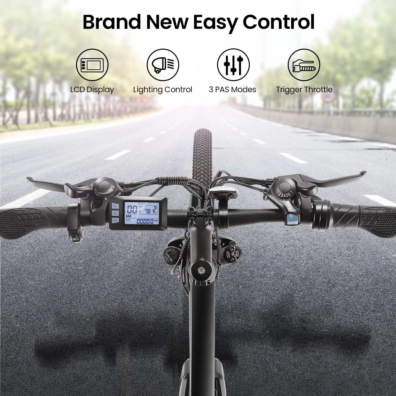 27.5" Electric Bike for Adults 500W Mountain Ebike with Removable Battery H822