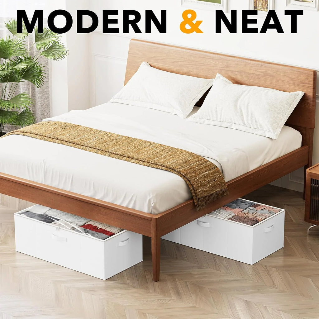 Under Bed Storage Containers with Lids, 2 Pack O592058