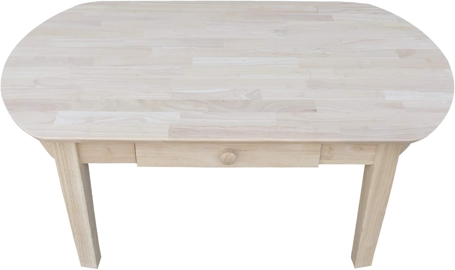 Oval Coffee Table, Unfinished K332