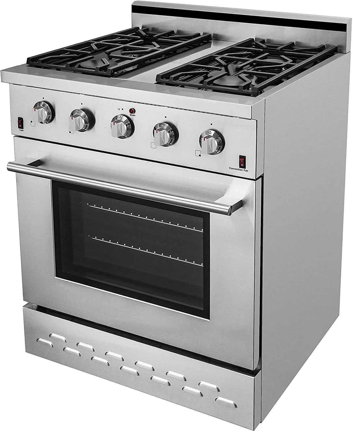30" Stainless Steel Natural Gas Range with Convection Oven C5498