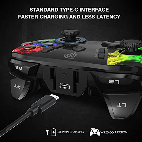Wireless Gaming Controller with RGB Backlit and Hall Effect Sticks A3433