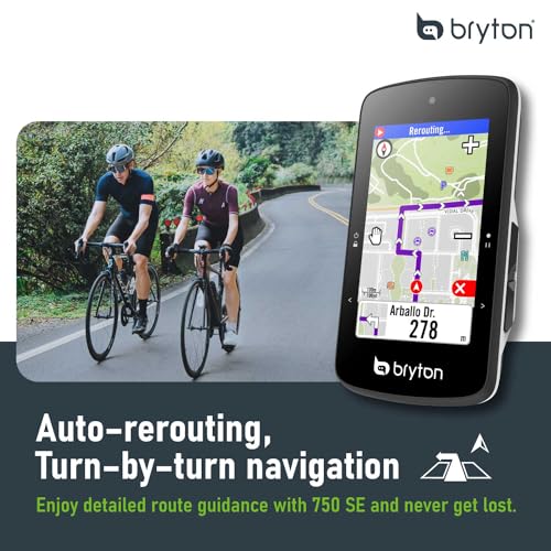 GPS Bike Computer with 2.8" Color Touchscreen and Offline Maps N580