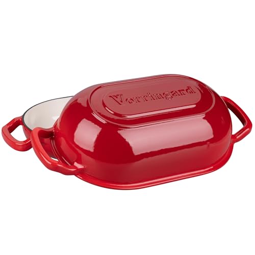 Enameled Cast Iron Dutch Oven with Lid for Bread Baking, 5QT M245