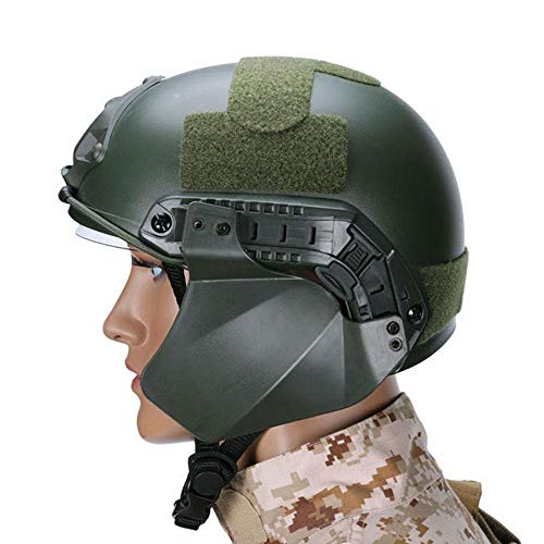 Tactical Helmet Side Cover Ear Protection Soft Rubber P48284