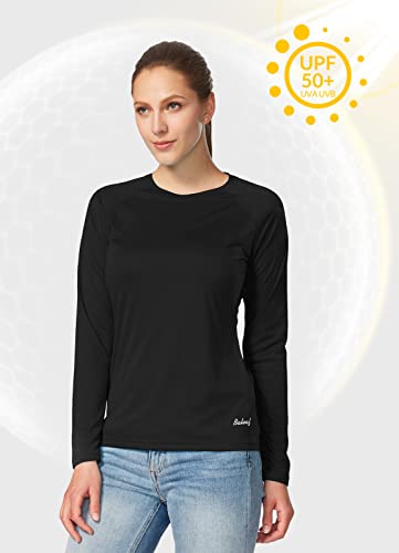 Women's UPF 50+ Long Sleeve Sun Shirt UV Protection Quick Dry Hiking Top L3865