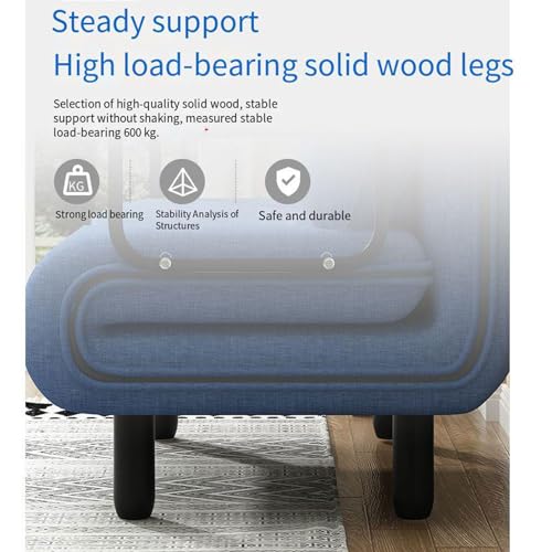 Sofa Bed Convertible Sleeper Chair with Washable Cover O564