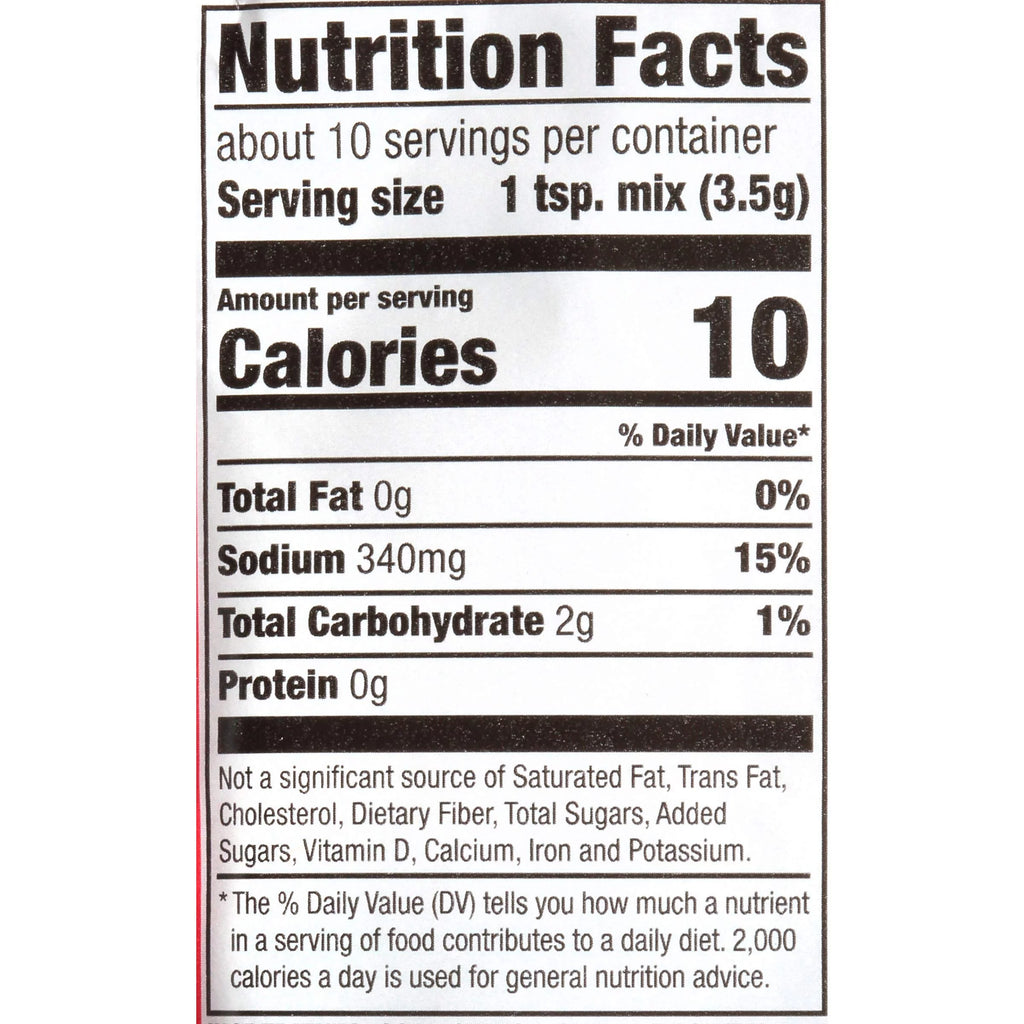 Slow Cooker Savory Pot Roast Seasoning Mix, 1.3 oz (Pack of 8) I34534