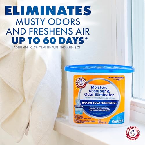 Disposable Moisture Absorber and Odor Eliminator Tub, Fragrance Free, 1 lb. V717