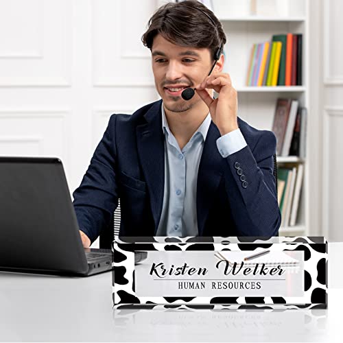 Acrylic Desk Name Plate Personalized Office Gift C5468