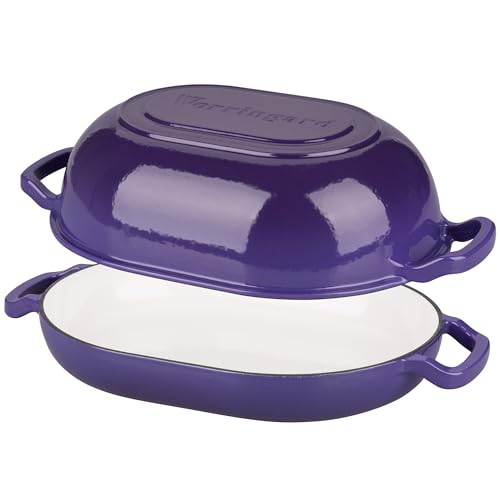 Enameled Cast Iron Dutch Oven with Lid for Bread Baking, 5QT M245