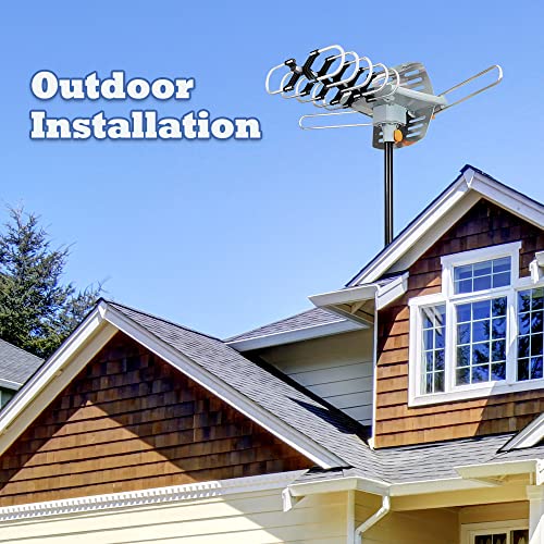 Digital Antenna 150 Mile Range with 360 Degree Rotation Remote U82259