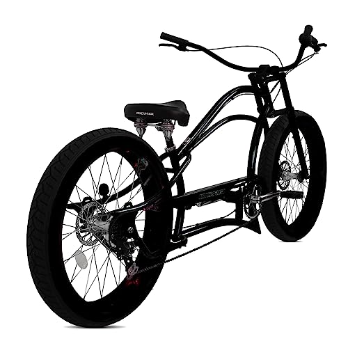 26" Stretch Cruiser Bicycle, Hi-Ten Steel Frame for Adults Z63556
