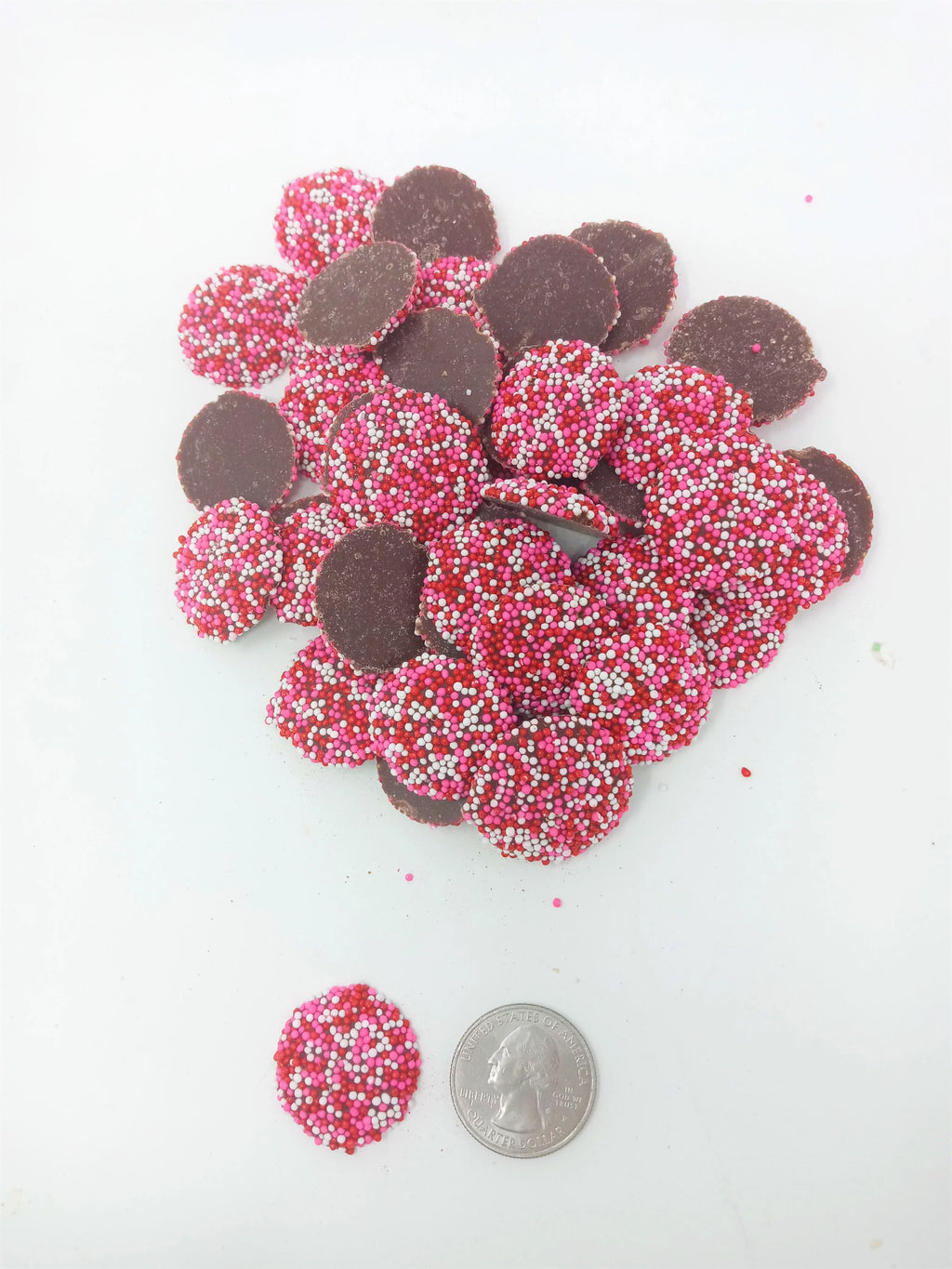Dark Chocolate Nonpareils Candy 5 Pounds V93401