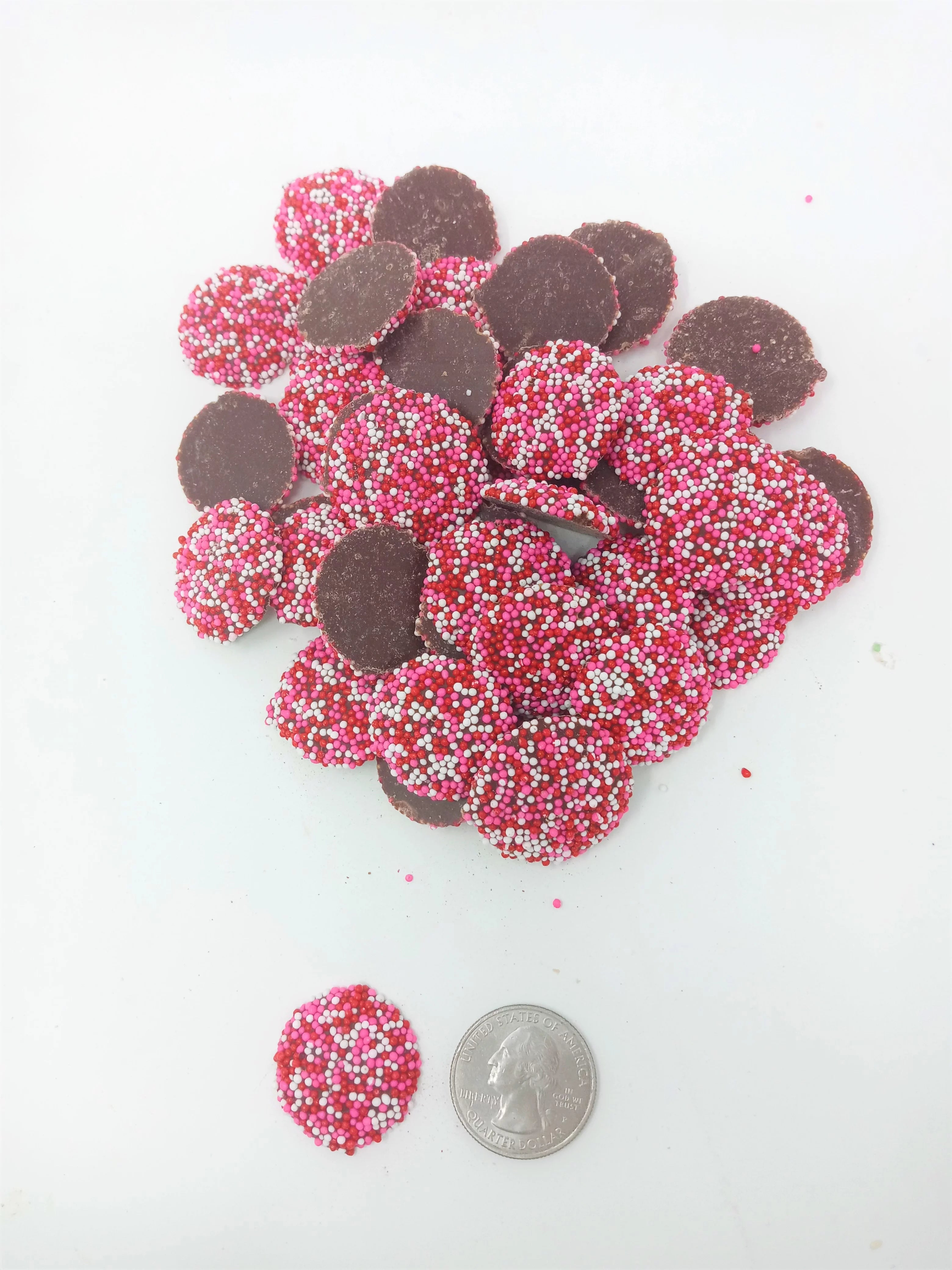Dark Chocolate Nonpareils Candy 5 Pounds V93401