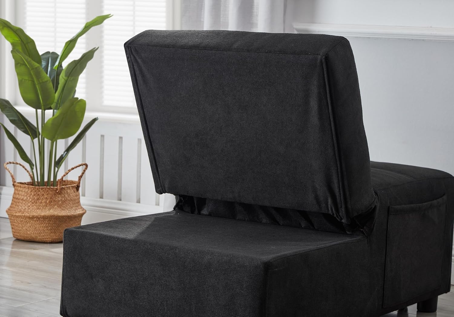 Convertible Sleeper Chair Bed, Fold Out Single Sofa, Ottoman and Chaise Lounge N29851