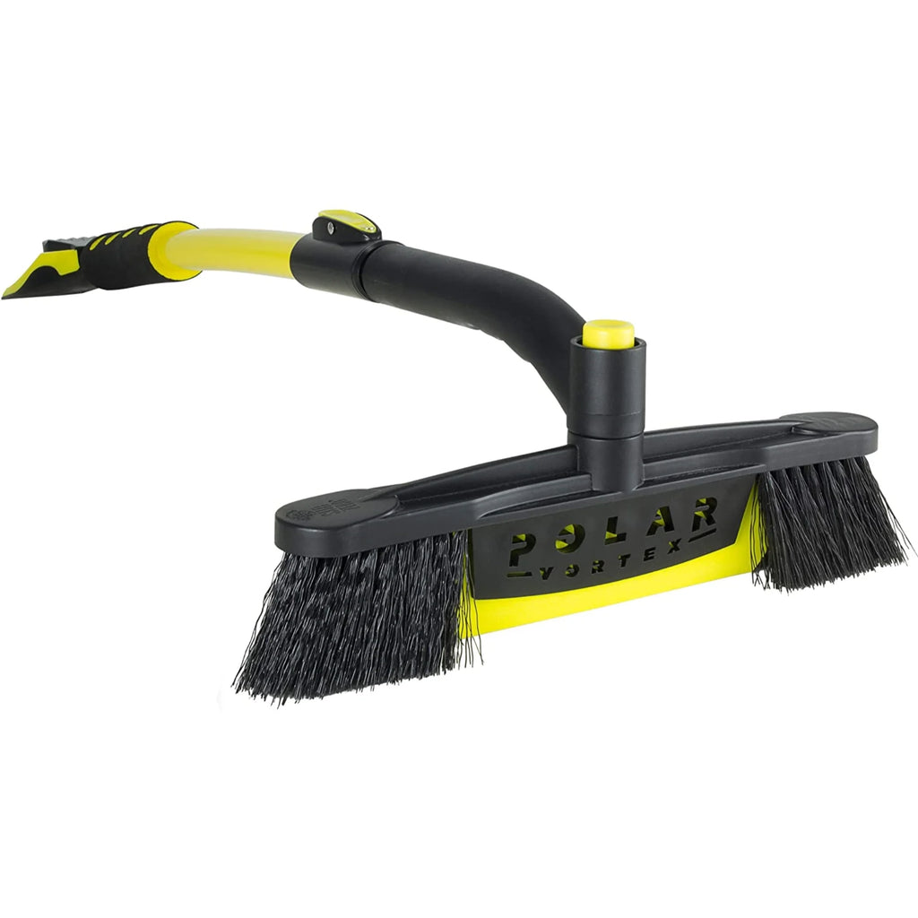 Snow Broom and Scraper Black/Yellow O677