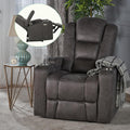 Elegant Power Recliner Chair with USB, Arm Storage, and Cup Holders -Multipurpose and Sturdy